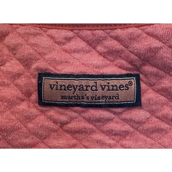 Vineyard Vines The Shep Shirt Quilted Quarter Zip Pullover Women’s Large (1683) - Picture 5 of 6